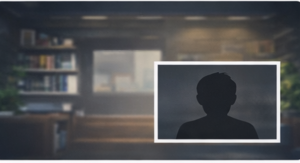 Teamsのカメラが映らない原因を「Teams設定」「OS(Windows)」「ハードウェア」の3層構造で解説したインフォグラフィック。各層ごとの主な原因と「カメラがグレーアウトする」「どのアプリでも映らない」などの代表的な症状がまとめられている。